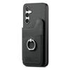 Кошелек с двойной кнопкой-магнитом, кожаный, с RFID-чехлом для карт, для Samsung Galaxy A56 A36 A26 A16 A06 A07 A57 A 16 56 A17 5G, книжка, задняя крышка