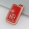 2 3 4 Кнопки ТПУ Чехол для ключа автомобиля для Toyota Aqua RAV4 Land Cruiser Camry Prado Corolla Prius Крышка Бесключевой пульт-брелок 2013 2014