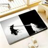 Hot Anime B-Bleach Floor Mat Bedroom Living Room Flannel Door Mat Non-Slip Home Decor
