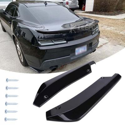Глянцевые Накладки на Задний Бампер Сплиттер Диффузор Спойлер для Chevy Camaro SS RS LT