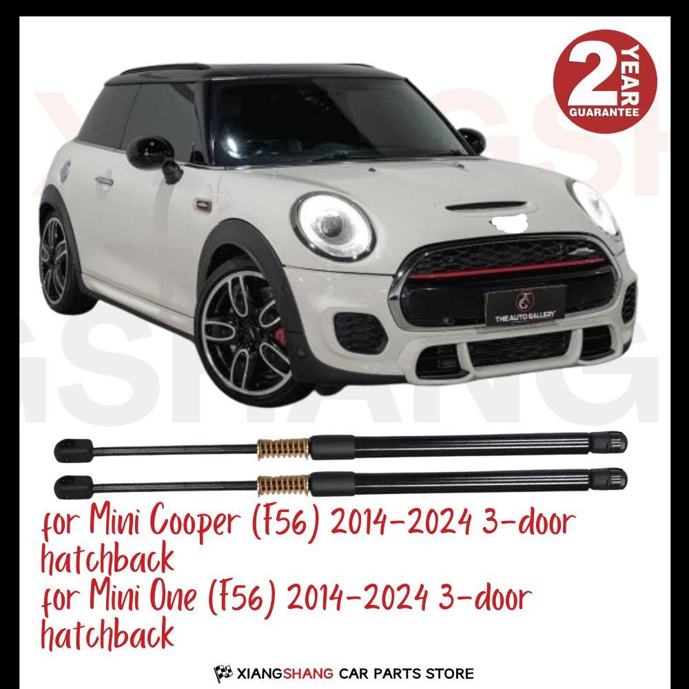 2pcs Rear Auto Open With Spring Damper for Mini Cooper (F56) 2014-2024 3-door hatchback 475mm Trunk Boot Gas Charged Gas Struts