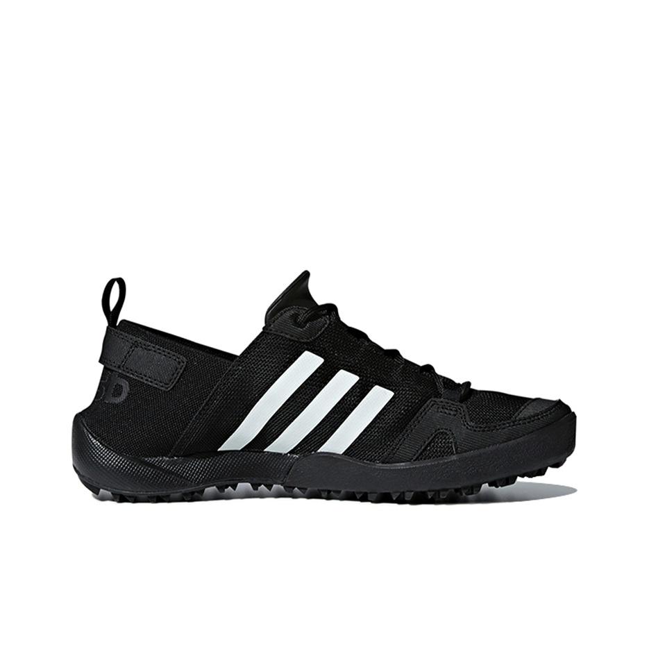 adidas Climacool Daroga Two 13 Профессиональная сетчатая ткань Синтетическая кожа Дышащие Низкие Кроссовки Унисекс Черный Белый Q21031