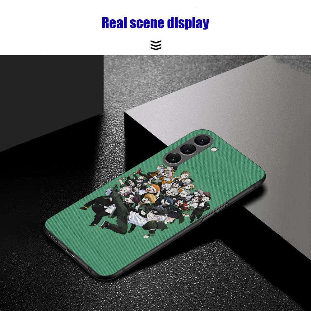 Популярный чехол для телефона в стиле аниме Wind Breaker для Samsung Galaxy S25 S24 S23 S22 S21 S20 Plus Ultra Note20 Мягкий черный