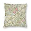 William Morris Vintage Floral Cushion Cover 40x40cm Velvet Modern Pillow Cases for Sofa Pillow Covers Decorative
