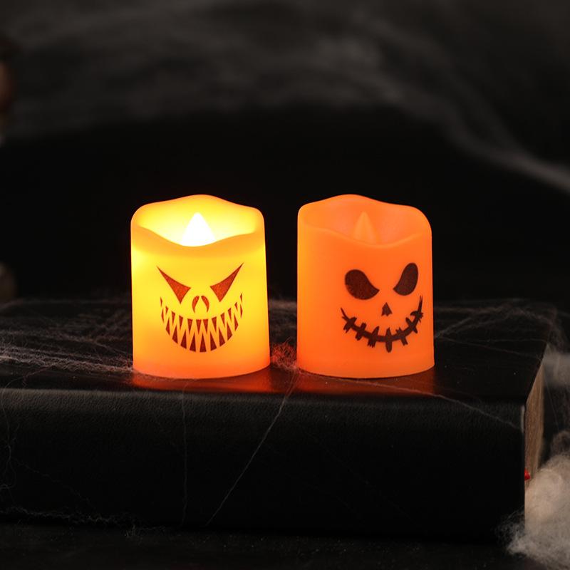 Halloween LED Ghost Hand Candle Light Simulation Electronic Candle Atmosphere Decoration Night Light