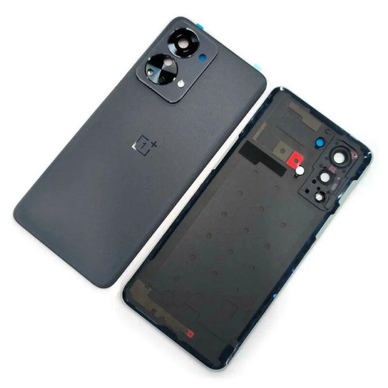 Заднее стекло для OnePlus Nord 2T 1+ nord 2t, крышка батарейного отсека, задняя дверь, задняя панель с объективом камеры