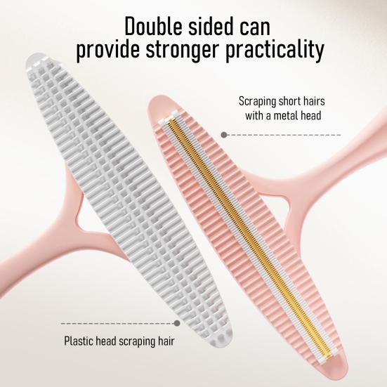 Двусторонняя щетка для удаления катышков с одежды и шерсти домашних животных с медной головкой, для ткани, для удаления волос и пыли с одежды, мебели, автомобильных сидений