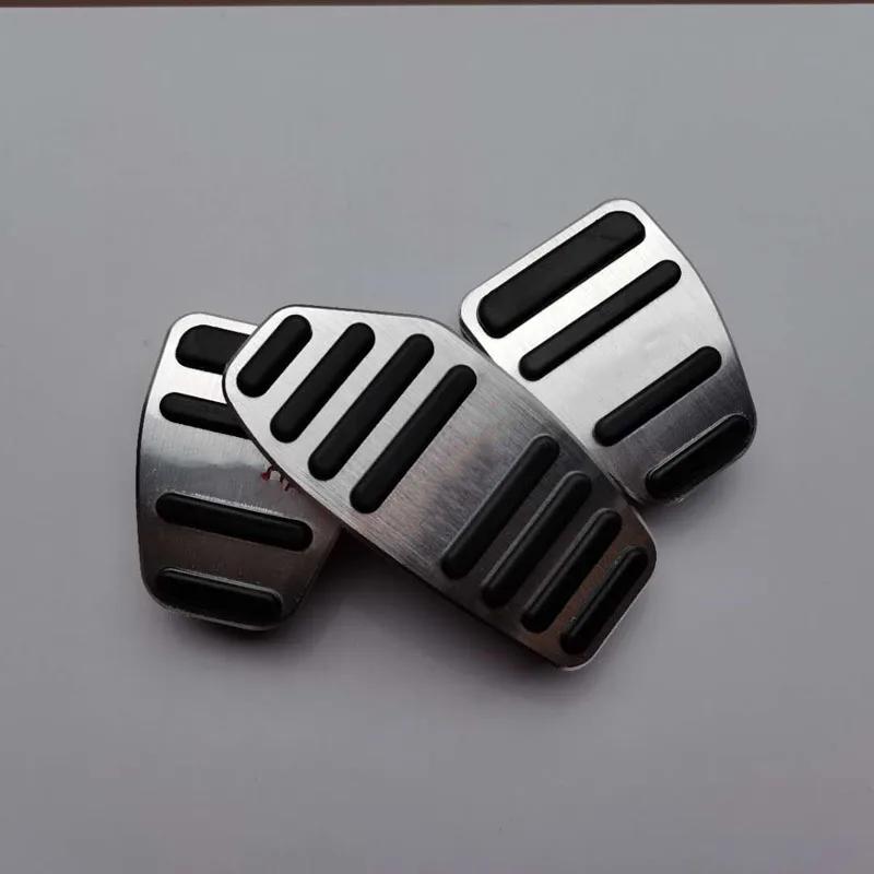 For Nissan Qashqai J11 Aluminum MT Accelerator Pedal Gas Brake Pad Pedal Protectors Interior Car Styling Accessory 2016 To