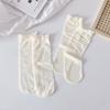 Summer Cute Japanese Ruffles Lace College Style Lolita Socks Tube Socks Cartoon Women Hosiery