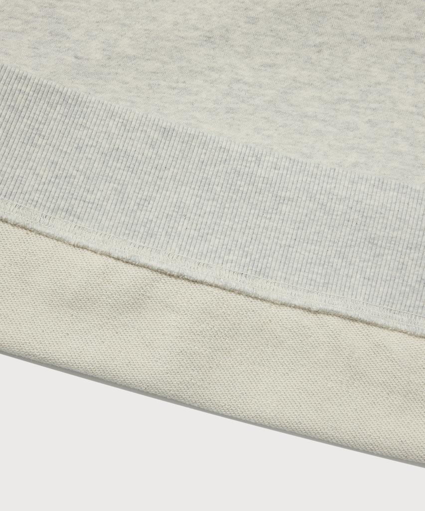 COVERNAT Arch Lettering Sweatshirt Oatmeal