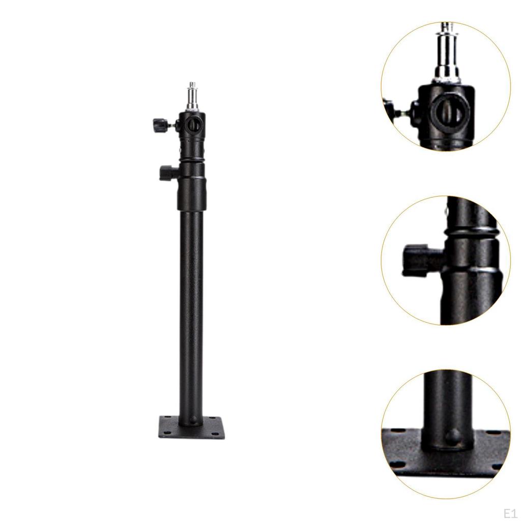 Light Stand Ceiling Bracket Sturdy Flash Adjustable Load 3kg Cross Interface Photography