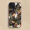 Luxury Floral Flower Silicone Phone Case For iPhone 16 15 14 Plus 13 Pro Max 12 11 X XS XR 7 8 16 Plus SE Shockproof Soft Cover