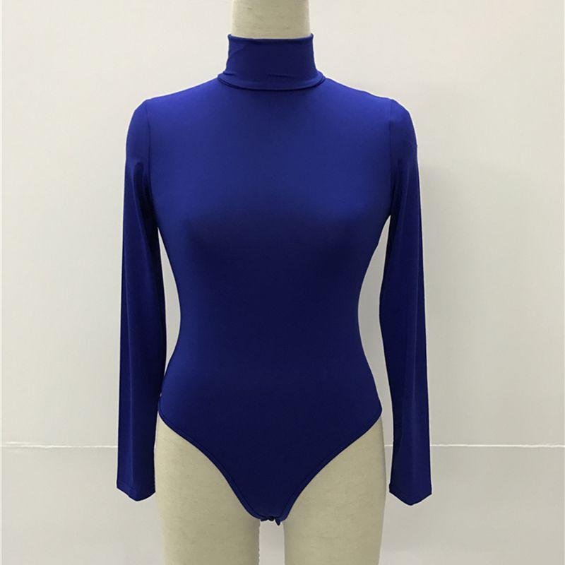 Зимняя водолазка женская с длинным рукавом базовый боди стрейч однотонная футболка топ