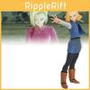 Stunning Seven Dragon Balls Super Saiyan Figurine Android 17 And 18 Pvc Model