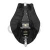 Черная кожаная подушка сиденья для одиночного водителя Harley XL883/1200N (2004-2015 гг.)