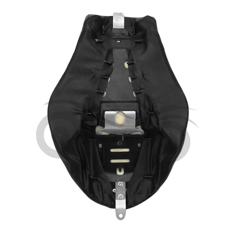 Черная кожаная подушка сиденья для одиночного водителя Harley XL883/1200N (2004-2015 гг.)