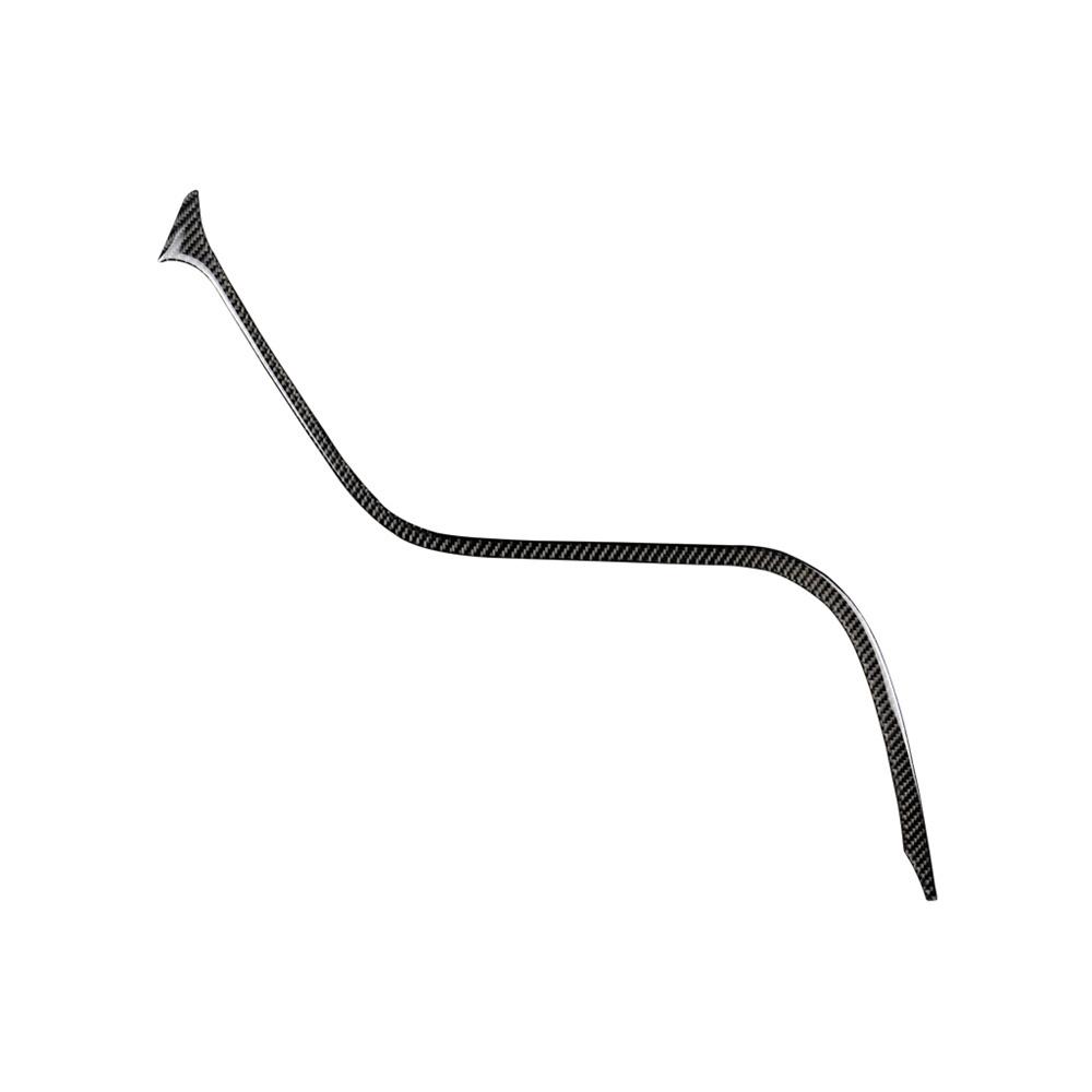 Real Carbon Fiber Interior Center Console Trim Strip For Toyota Camry 18-23 LHD