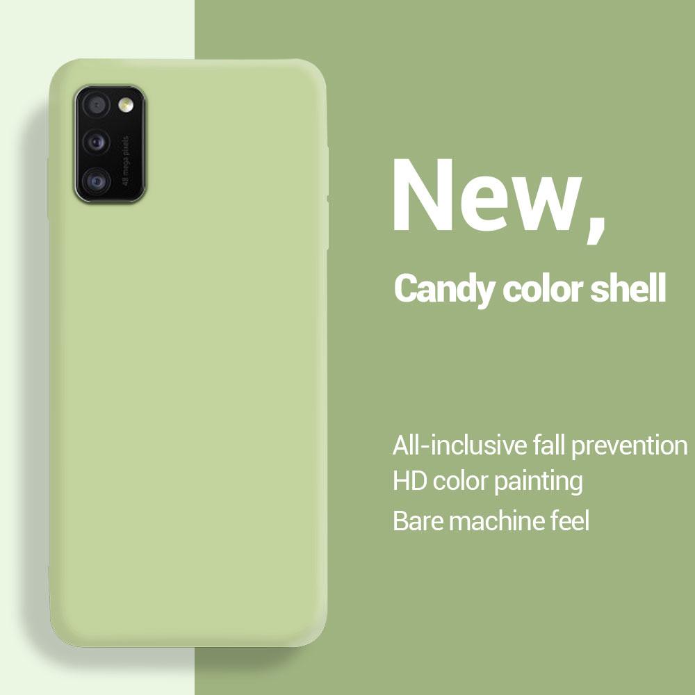 Жидкий мягкий силиконовый TPU чехол для Samsung Galaxy S20 S21 S22 S23 Plus Note 20 Ultra S21 FE 5G Задняя крышка Чехлы