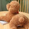 Dog Doll Soft Lifelike Teddy Dog Stuffed Animal Exquisite Workmanship Cartoon Stuffed Doll Toy for Kids