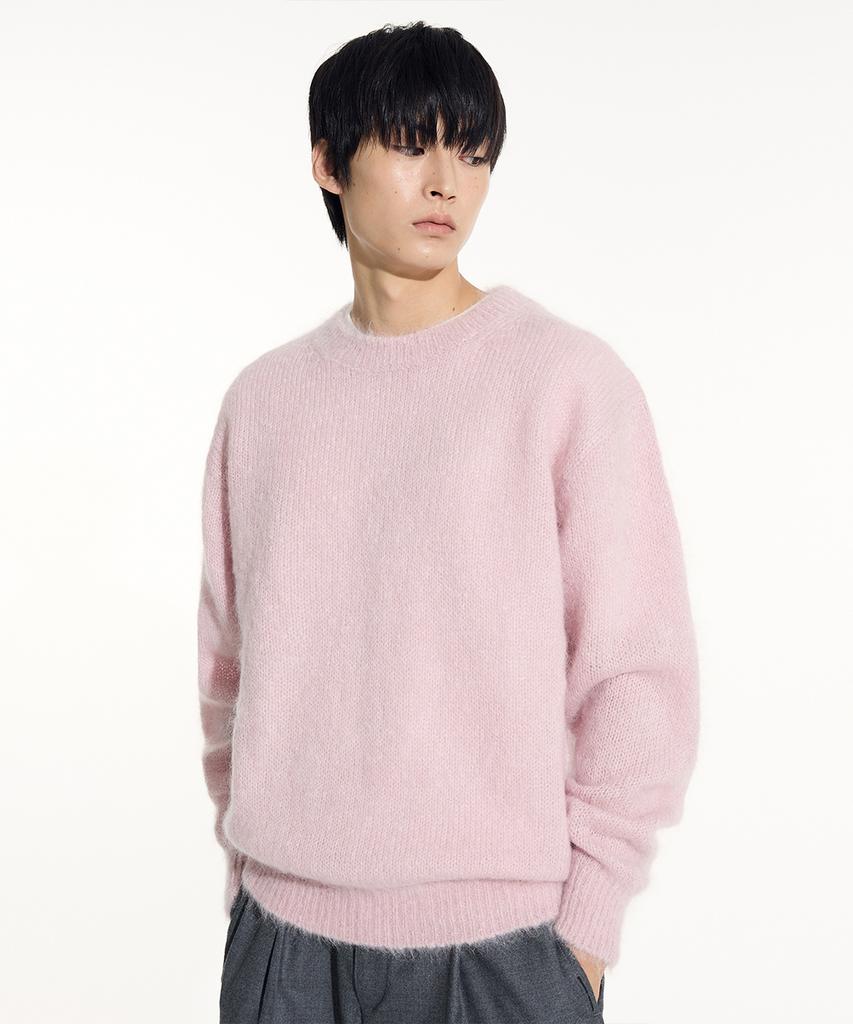 SIECLE Mohair Round Knit (Pink)