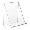 Acrylic Bookshelf Transparent Display Stand - Desktop Angled Book Holder