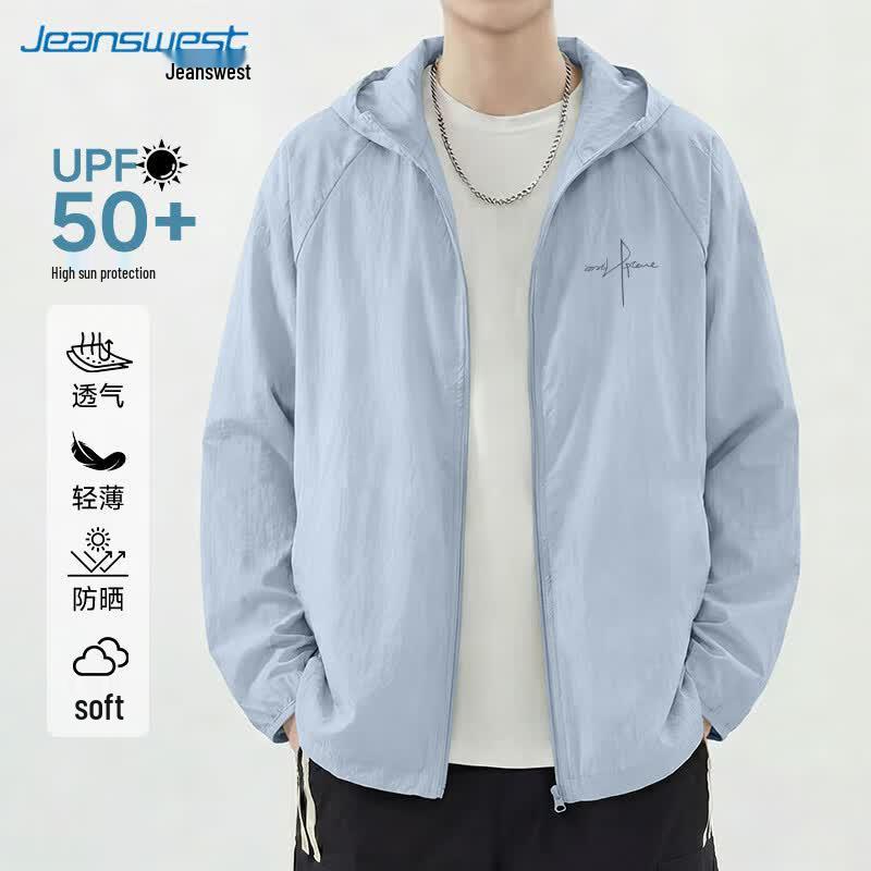 Мужская летняя солнцезащитная куртка Jeanswest с защитой UPF50+