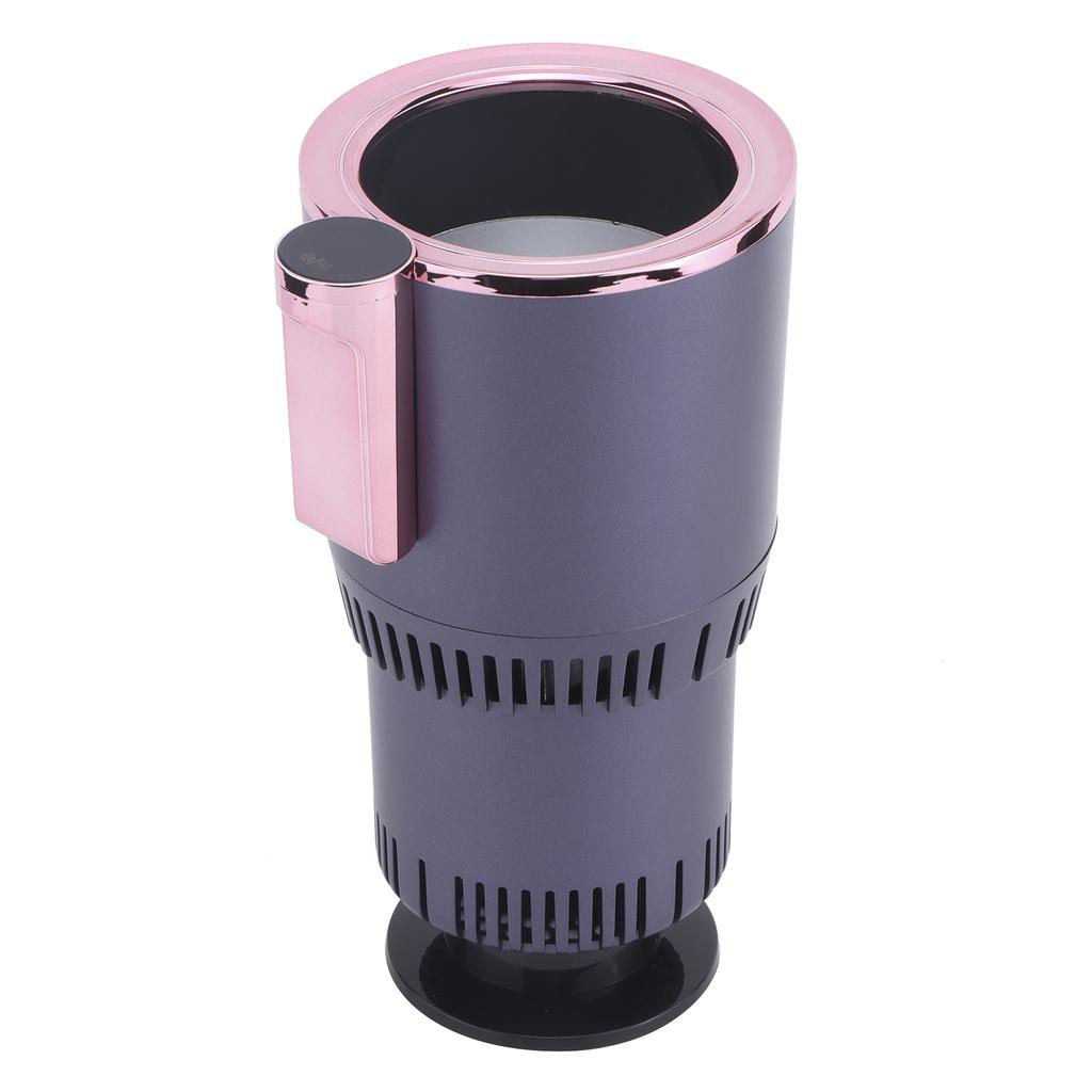 Cooler Warmer Cup Holder 2‑in‑1 Universal Intelligent Aluminum for Home Trip Auto