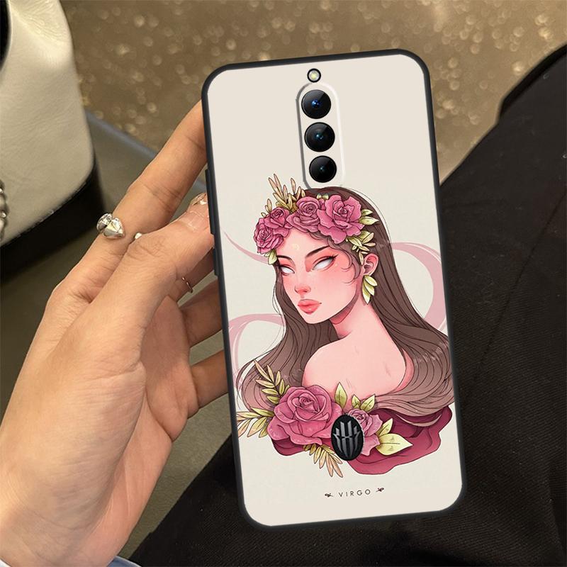 Чехол для телефона Horoscope Girl Scorpion Taurus Virgo для Nubia Red Magic 8 Pro Redmagic 5G 5S 6R 6S 7S 8S Pro Plus 6 7 Pro