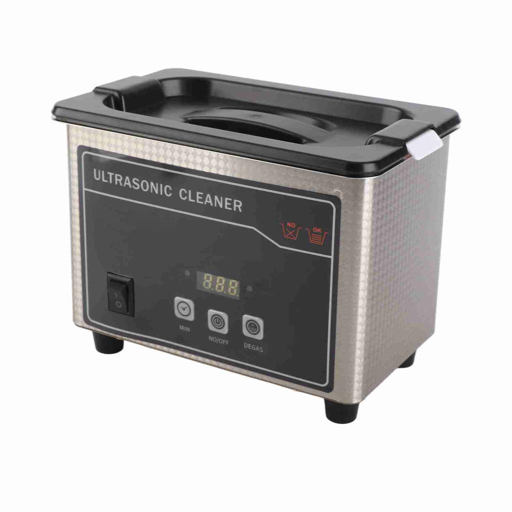 40 кГц 800 мл очиститель большой емкости портативный малошумный ультразвуковой очиститель для стеклянных ювелирных изделий