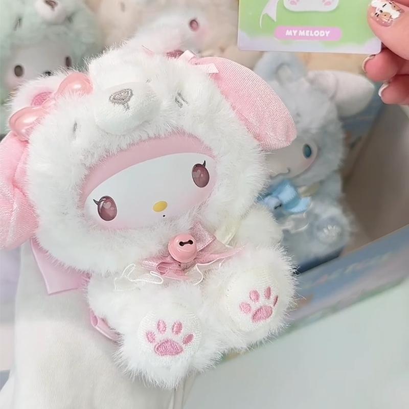 Куклы-персонажи Остров лис Слепая коробка Cinnamoroll Виниловые плюшевые подвески Коробка-сюрприз My Melody Аниме кукла Мешок-сюрприз Игрушка