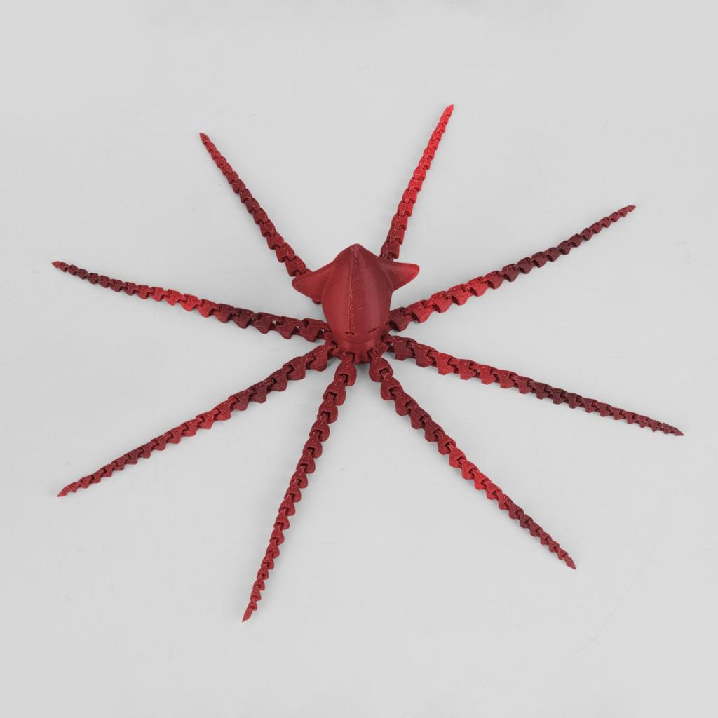 3D-печать каракатицы 3D-печать шарнирная игрушка каракатицы игрушка для взрослых и детей загадочная игрушка каракатицы