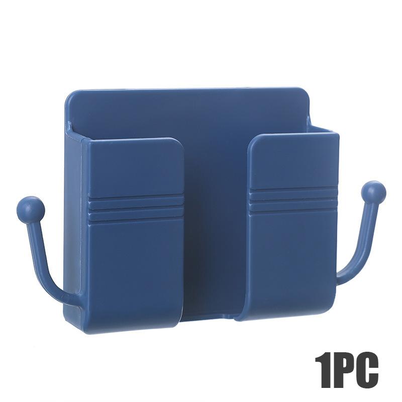 4/2/1 шт. Многофункциональный настенный держатель для телефона с крючками для хранения, домашний органайзер, клейкие кронштейны для пульта дистанционного управления, стойки