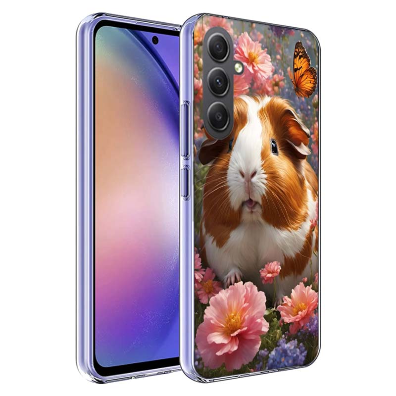 Чехол для телефона с портретом хомяка для Samsung A17 A37 A57 A07 A16 A26 A36 A56 A06 A02S A12 A22 A32 A52S A04S A14 A24 A34 A54 A03 A13 A