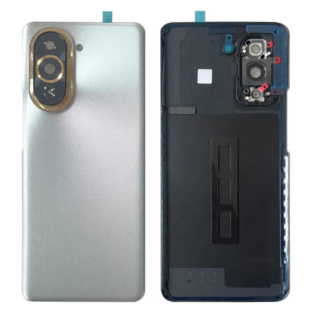 Для Huawei nova 10 Pro 4G Задняя крышка корпуса батареи с крышкой объектива кольца камеры Запасная часть (без логотипа)