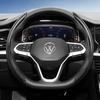 Подходит для Volkswagen Рулевое колесо с текстурой под карбон Тигуан Гольф Т-Рок Поло Пассат Джетта ID.3 ID.4 Атлас Терамонт