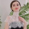 Съемный Съемный Искусственный Воротник Шарф Шаль Украшение Лацкан Топ Шифоновый Ложный Воротник Женский