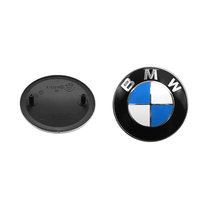For BMW M E46 E90 E60 74mm 82mm For BMW M Power I3 F94 F97 F15 F98 F95 F92 G08 E34 F91 F16 G30 G20 Hood Emblem Car Front Bonnet Logo Trunk Cover Badge