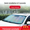 Automatic Retractable Car Sunshade & Heat Insulation Windshield Visor
