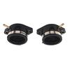 2pcs Motorcycle Intake Manifold Boot Joint Carburetor Carb for Yamaha XS400 1977- 1982 2A2-13586-00-00