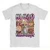 Unisex and Womens Funny Cat Printed Short Sleeve Tshirt Summer Street Clothing Comfortable Breathable and Soft Cotton
