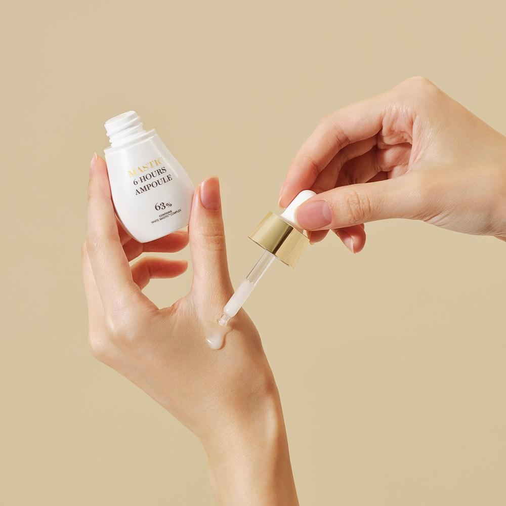 [Официальный представитель головного офиса] Mastina Lee Min-jeong Ampoule White Mastic Six Hours Ampoule 15 мл (капельница), 3 шт.