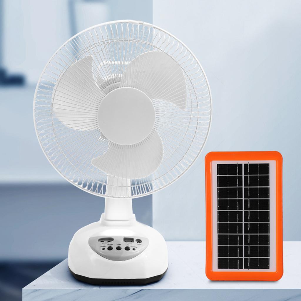 Вентилятор на солнечных батареях, портативный настольный вентилятор на солнечных батареях, многоцелевой настольный вентилятор у кровати, перезаряжаемый для кемпинга, дома, офиса, улицы