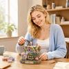 Швейная машина "Колибри" Весенняя DIY Набор с бусинами для начинающих Полный набор для творчества с швейными принадлежностями и декоративными элементами для украшения комнаты