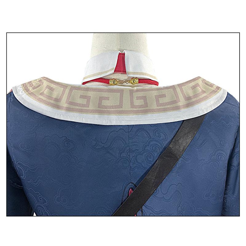 Huohuo Косплей Honkai Star Rail Huo Huo Косплей Костюм Одежда Huohuo Косплей Парик Шляпа Лисий Хвост Полный комплект