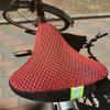 Honeycomb Design Bike Seat Cover 3D Soft Cycling Cushion Bicycle Saddle Cover Bike Cushion Cover