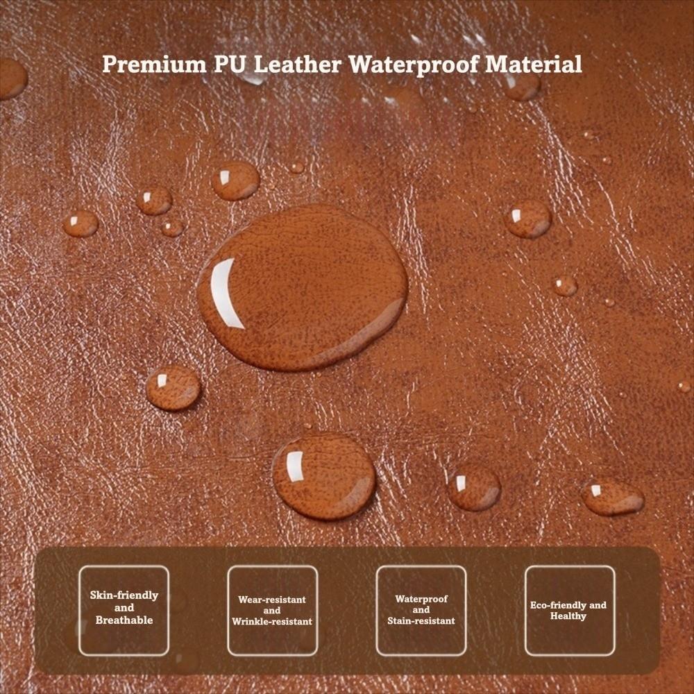 High Resilience PU Leather Seat Cushion 40×40cm/45×45cm Seat Cushion Pad Chair Seat Pad