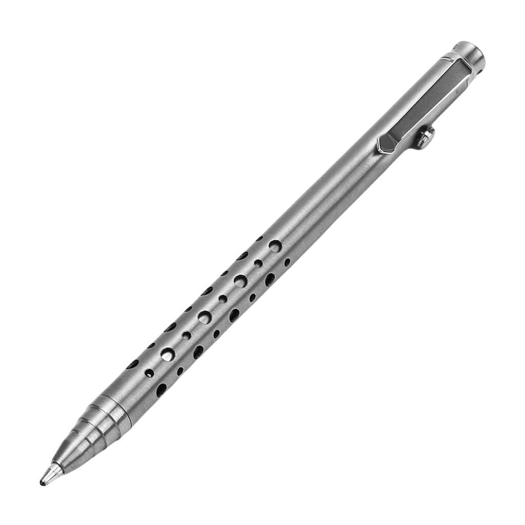   Action Pen Ti Alloy Lightweight Portable Ballpoint Pen with Clip for   Business School