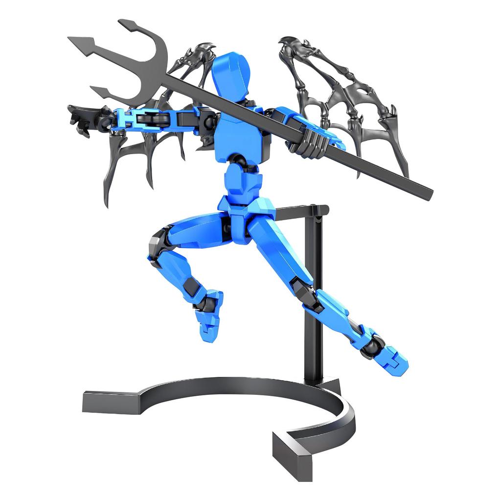 Мобильный набор кукол, 3D-робот-титан, подвижная кукла, подходит для коллекционеров, украшение для рабочего стола