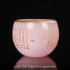 AiQi Yixuan Glazed Gold-Painted Jade Porcelain Master Tea Cup
