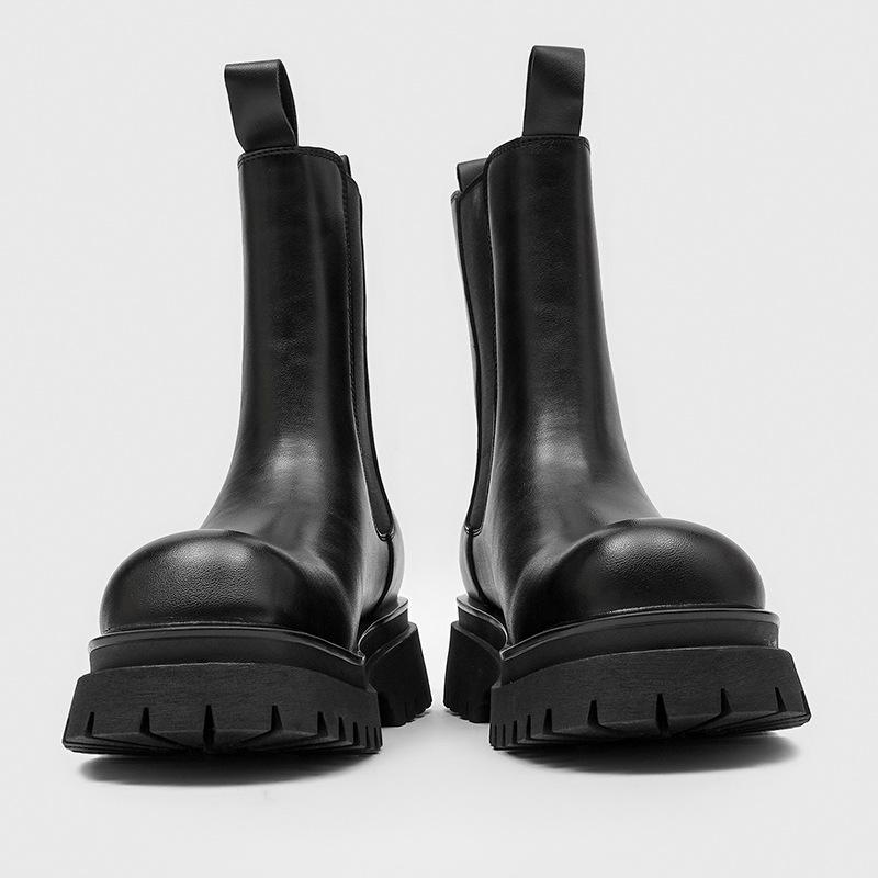 Men Women Martin Boots Autumn Winter Casual Ankle Boots Non‑Slip Wear‑Resistant Lace‑Up Shoes Outdoor Daily Footwear